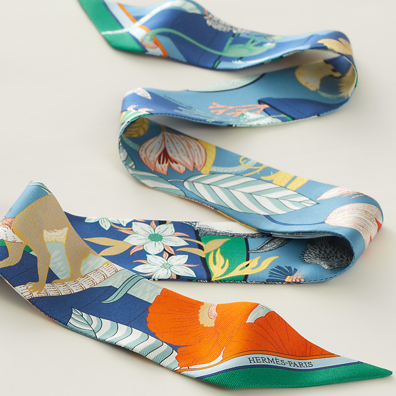 Precious Paradise Twilly - Blue | Hermès Finland